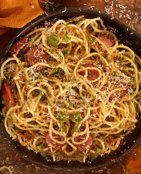 Aglio e Olio Pasta | Twisted Recipes | Fresh Options