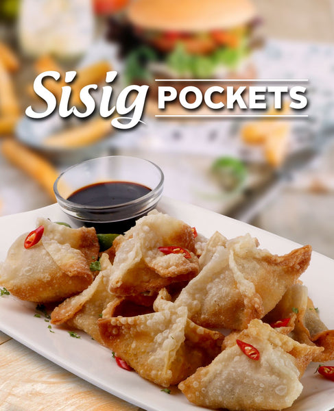Sisig Pockets Recipe | Twisted Recipes | Fresh Options
