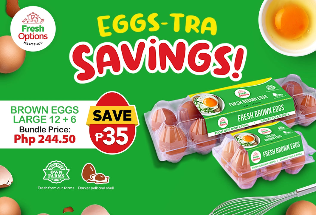 Brown Eggs Bundle Large - Save P35