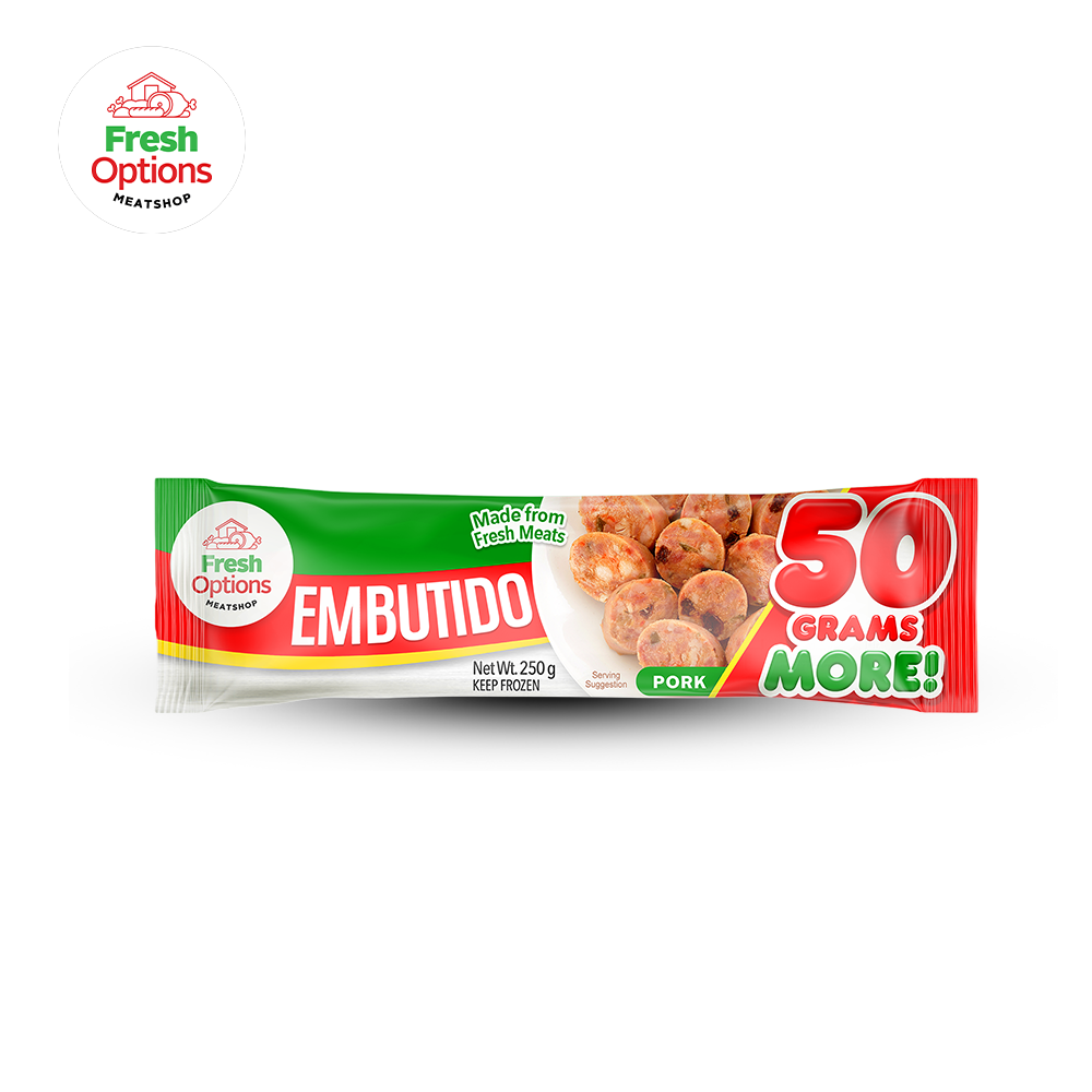Fresh Options Pork Embutido 250g